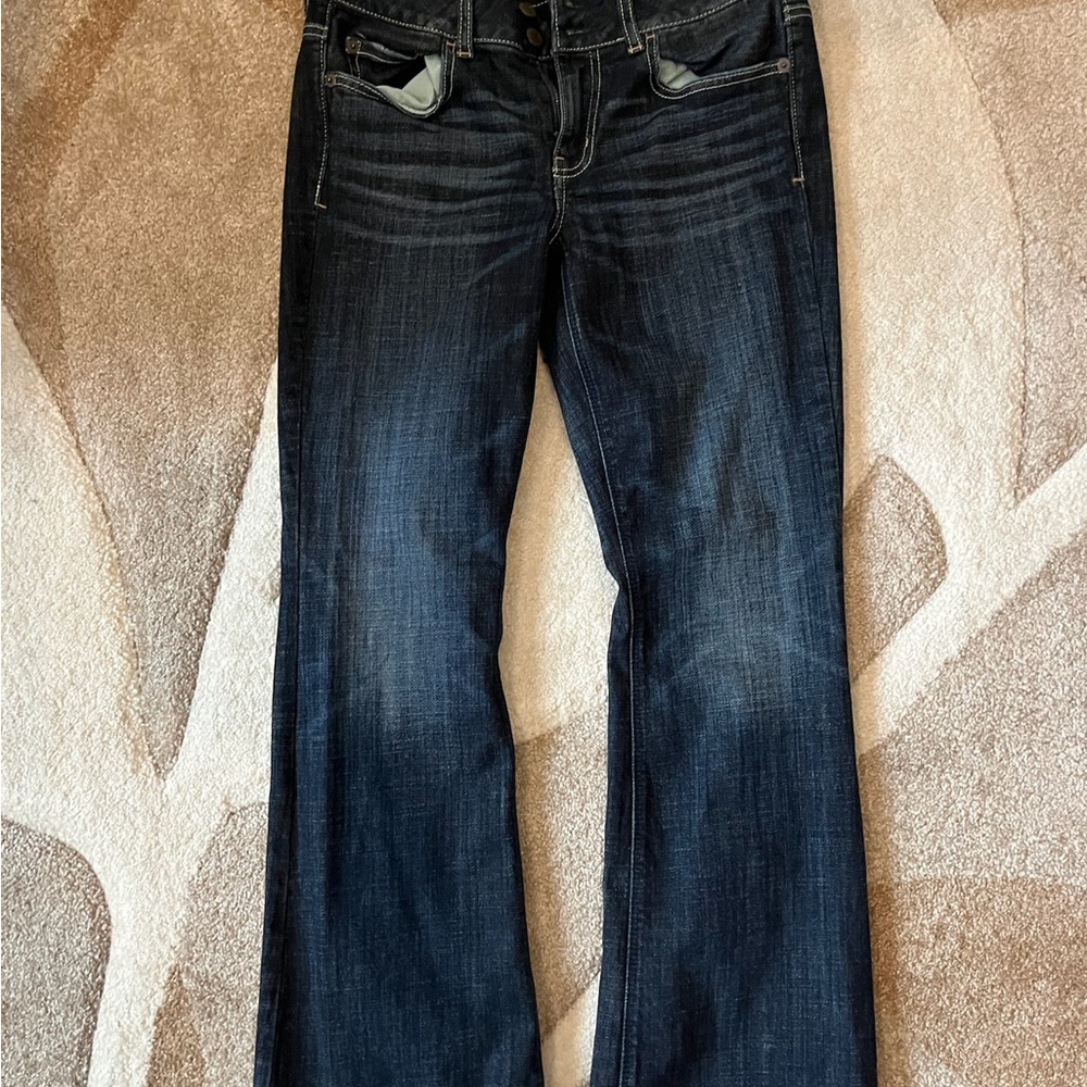 American Eagle Outfitters Blue Straight Leg Jeans